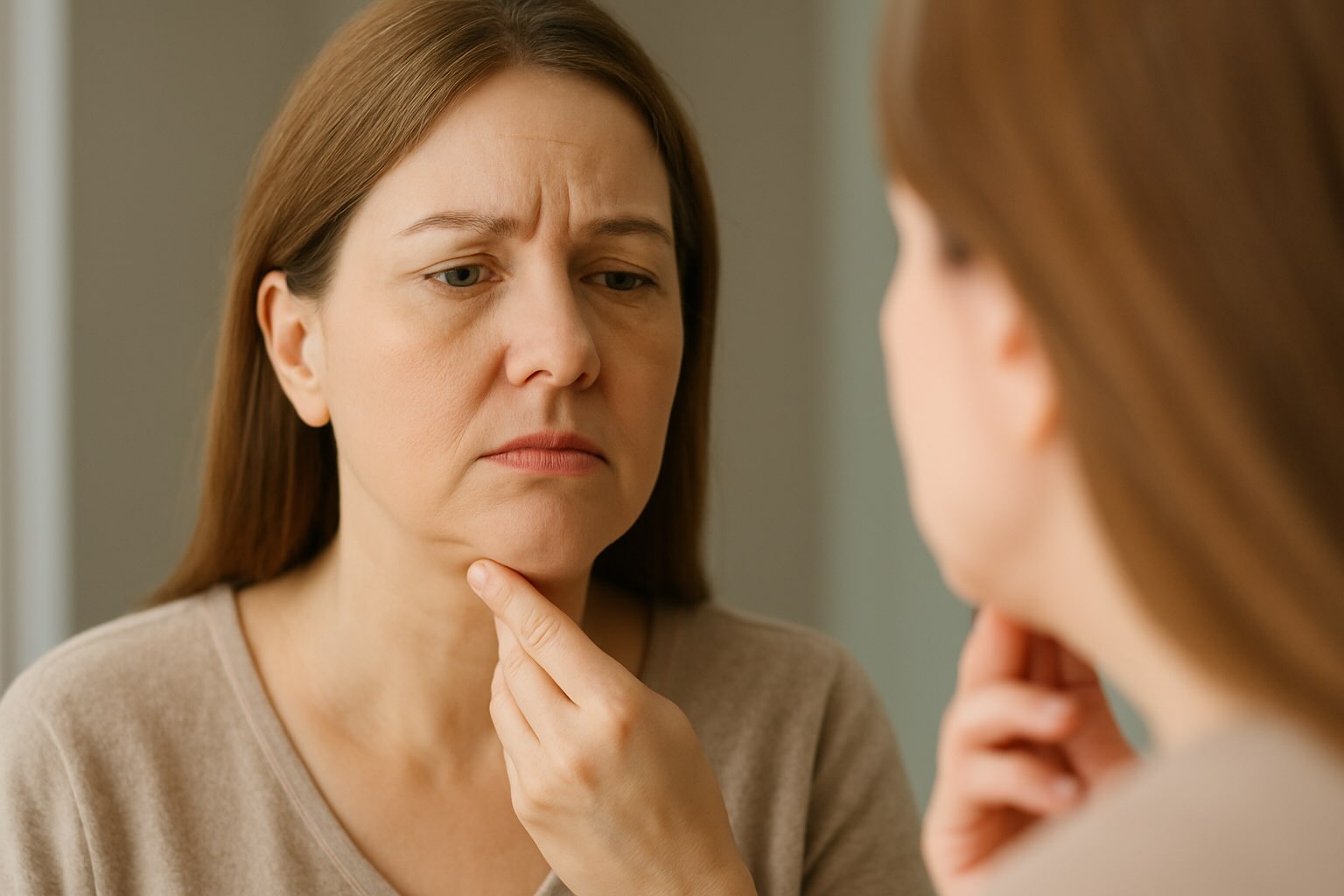Effacer un double menton à Paris